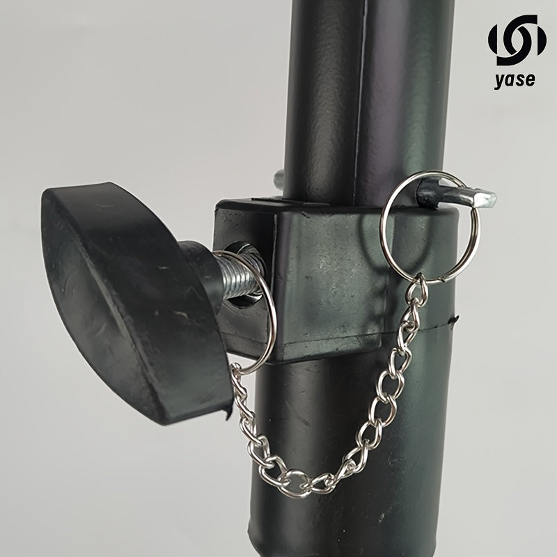Soporte para Altavoz de Suelo Ajustable y Plegable, Estable y Resistente, Ideal para Escenarios e Invernaderos