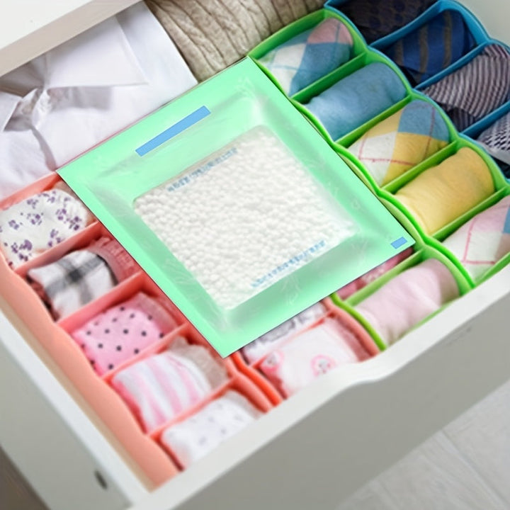 6, Bolsa Deshidratante de Bolsillo de 12 piezas, Bolsa Deshidratante para Coche, Reutilizable, Adecuada para Múltiples Escenarios, Uso Doméstico, Armario, Dormitorio, Bolsa Deshidratante para Cajón, Portátil