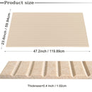 5 Paquetes de Paneles Acústicos Grandes, 119.38 x 60.96 x 1.02 cm, Paneles de Amortiguación de Sonido Autoadhesivos, Paneles de Pared Absorbentes de Ruido, Insonorización para Estudio en Casa Oficina Sala de Juegos