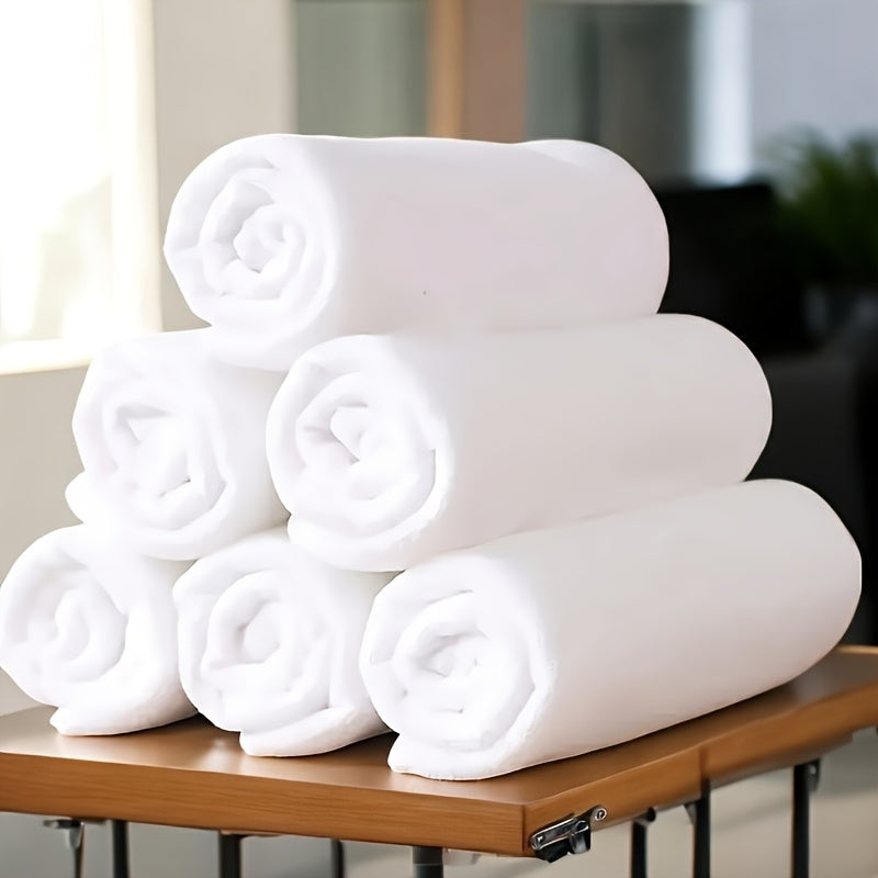 Un juego de 6 toallas extra grandes, ultra suaves, de secado rápido y duraderas, ideales para diversos usos en el baño y viajes