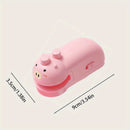Mini máquina selladora de cerdito linda, adhesivo magnético para bolsas de refrigerador, sellado manual portátil doméstico con atracción magnética para evitar fugas de aire y humedad