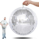 Bola de discoteca grande Zenart, decoración perfecta para pared, decoración del hogar, ideal para fiestas, bodas, KTV y ocasiones especiales como Navidad y Día de San Valentín