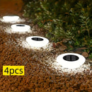 4 luces solares para senderos - Iluminación decorativa para jardines y paisajes al aire libre con hardware de instalación, batería de níquel, control de interruptor, impermeable y eficiente en energía para patios, senderos y características acuáticas, lu