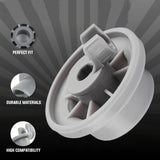 4/8 PIEZAS 165314 Rueda de rejilla inferior para lavavajillas Piezas para lavavajillas Bosch de BuyParts - Ajuste exacto para lavavajillas Bosch y Kenmore - Reemplaza 420198 423232 AP2802428 PS8697067