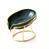 1 ud., Caja de Jabón para el Hogar con Drenaje, Estante de Almacenamiento Creativo sin Perforación, Jabonera, Accesorios de Baño