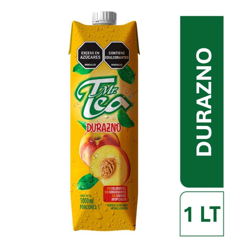 TE MR TEA 1000ML TETRA DURAZNO