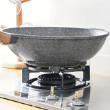 1pc Soporte para Estufa de Gas de Hierro Fundido | Estante Universal Antivuelco para Ollas Pequeñas/Sartenes/Platos | Resistente a Altas Temperaturas, Revestimiento Grueso Antióxido para Utensilios de Cocina