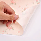 3 Rollos de Forro para Armarios con Diseño Floral, Adecuados para Gabinetes de Cocina, Almohadillas para Cajones, Tapetes para Mesa y Nevera