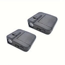 2 piezas de proyector de luz LED, luz de cortesía con logo GR deportivo, USB, HD, para Audi, Benz, BMW, Citroën, Hyundai, Honda, Kia, MG, Skoda, Toyota, Peugeot