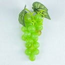 Juego de 5 uvas artificiales estilo bohemio, 6.5 pulgadas en , morado, rojo y verde, ideales para decoración vintage, fiestas temáticas de vino y detalles festivos