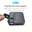 2pcs Proyector de Sombra de Bienvenida Inalámbrico para Puerta de Coche con Alas de Ángel LED HD, Luz de Logo para Accesorios de Coches