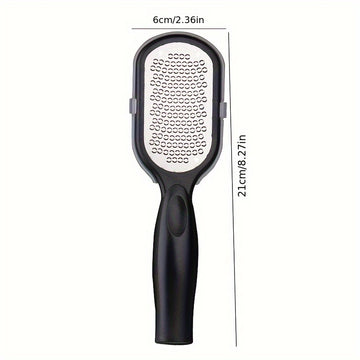 1pieza Profesional de Acero Inoxidable - Elimina sin esfuerzo callos y piel muerta, diseño a prueba de salpicaduras y esmerilado, esencial para la hidroterapia en casa y el cuidado de las uñas, no requiere baterías, herramienta para eliminar callos | Aca