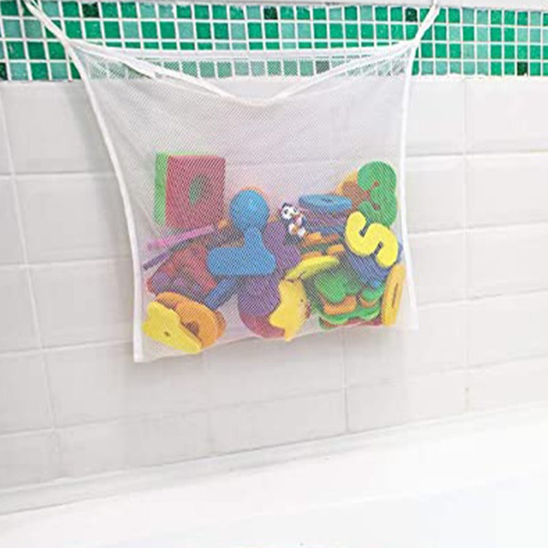 1/2piezas Bolsas de almacenamiento creativas transparentes para baño con taza de succión para colgar en la pared Organizador de juguetes para colgar en la pared