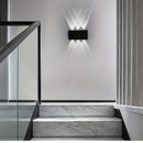 Lámpara de pared LED con luz hacia arriba y abajo, iluminación interior AC85-265V, 1 unidad