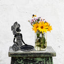 1 Pieza, Porta Velas De Figurina De Dama Africana Con Tótem Tribal Africano Para Bodas, Iglesias Y Decoración De Vacaciones, Estatuas Decorativas De Mujeres Africanas, Porta Velas Para El Hogar Y La Mesa