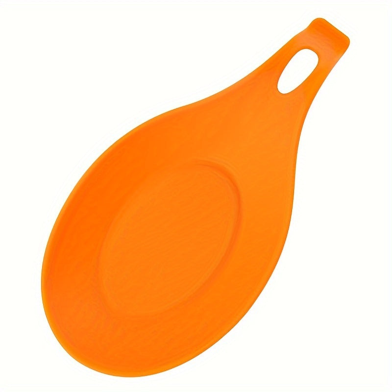 Reposacucharas de Silicona, 1 pieza (19.3×10.16 cm)