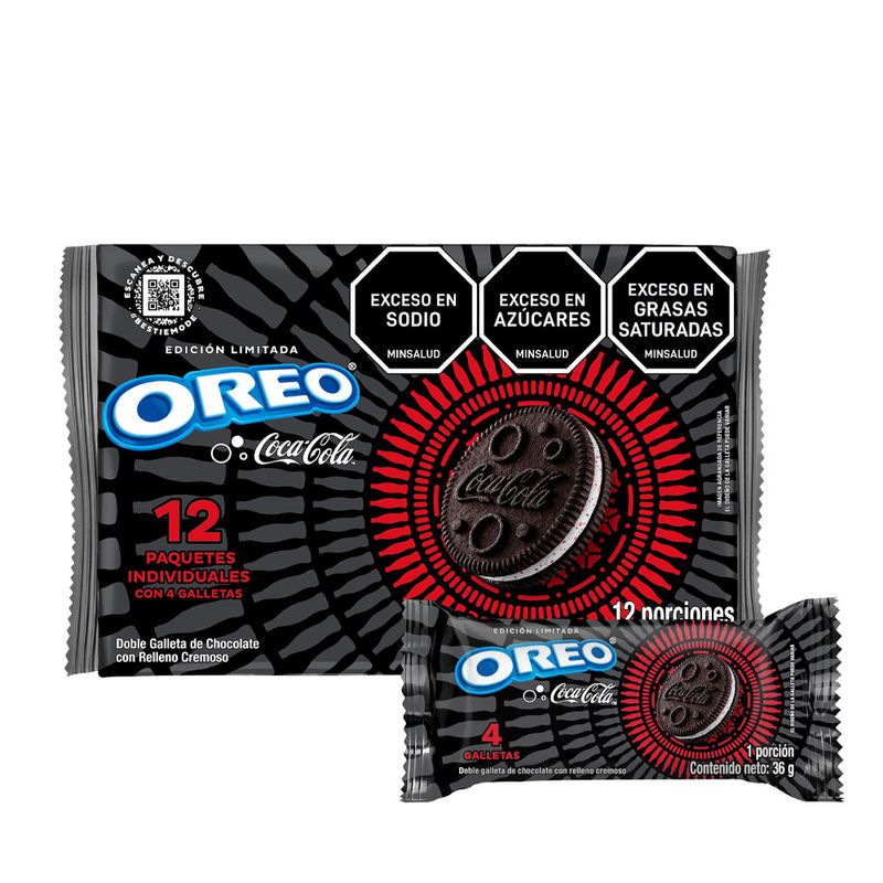 GALLETA OREO 12U 432G COKE