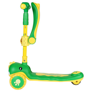 SCOOTER INFANTIL 3 EN 1 - DIVERSIÓN Y SEGURIDAD EN CADA PASEO SK-8102 MUNBE VERDE