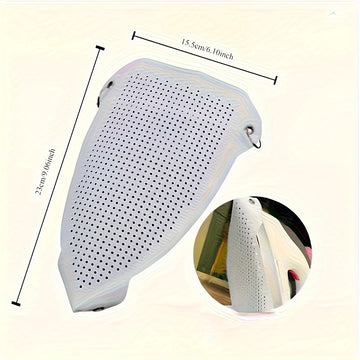 1pc Protector de Plancha Teflón Resistente al Calor - Base Antiadherente para Deslizamiento Suave, Diseño Fácil de Limpiar con Ajuste Elástico - Ideal para Uso Doméstico y Comercial, Accesorio Duradero, Profesional en Lavandería
