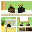 1pc Miniatura de Hierro Vintage, Decoración de Mesa de Metal, Accesorio Clásico para Casa de Muñecas, Ideal para Regalo del Día de la Madre y Manualidades de Bricolaje, No Requiere Electricidad