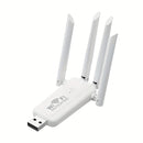 1 pieza de repetidor de WiFi USB, amplificador de señal de Internet de alta velocidad de 300 Mbps, mejorador de red portátil, material de PVC, alimentado por USB, no requiere batería, adecuado para redes domésticas.