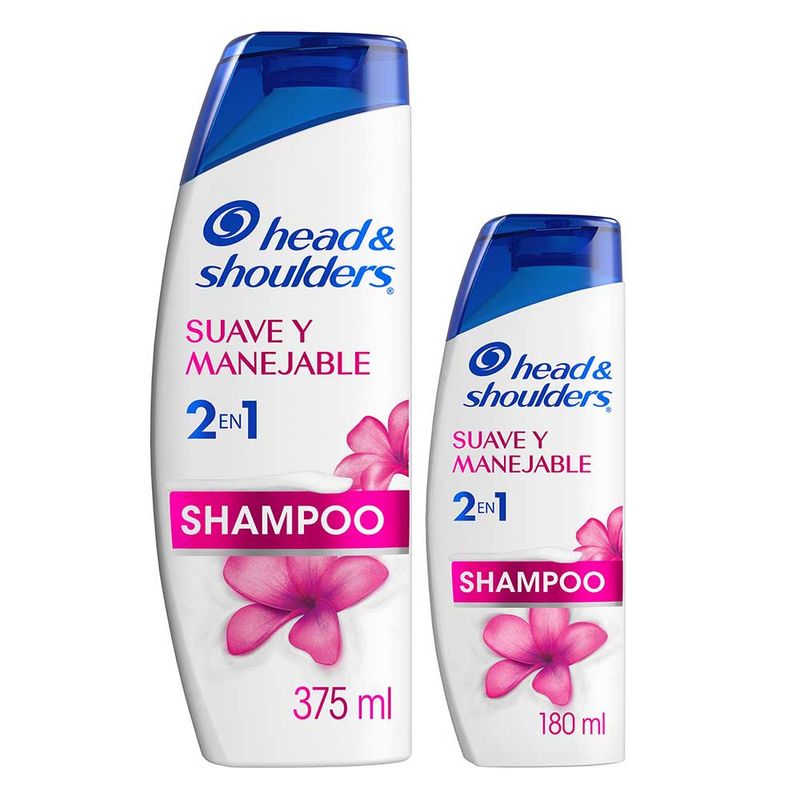 SHAMPOO H&S 375ML+180ML 2EN1 SUAVE/MANEJ