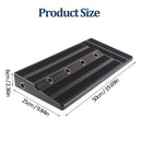 Tablero para pedales de guitarra Rockhouse, plástico resistente, diseño liviano y compacto para múltiples efectos, ideal para músicos de rock, pop y metal, tablero de pedales moderno, plástico duradero