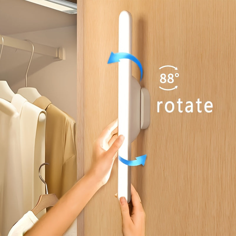 Luces LED, luces magnéticas, espejos de maquillaje, faros, lámparas nocturnas para cama, luces de lectura, luces de pared, lámpara de gabinete, 800mAh, sensor táctil, ideales para dormitorio, vestidor y baño