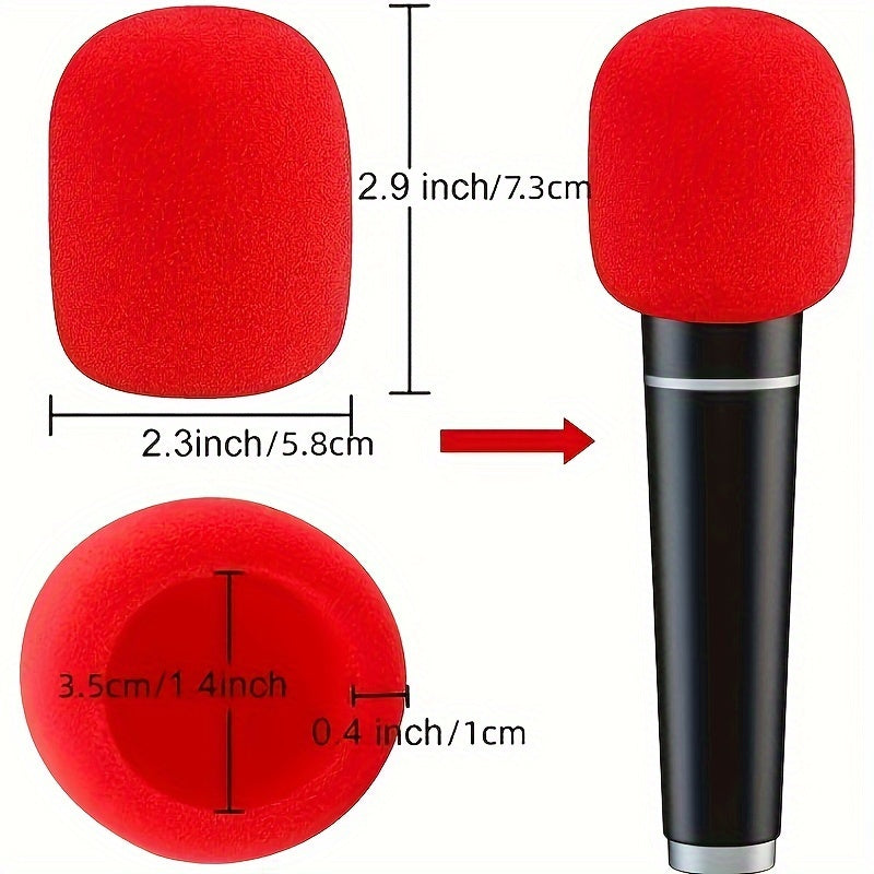 1 pieza, Funda protectora de esponja para micrófono pulverizador