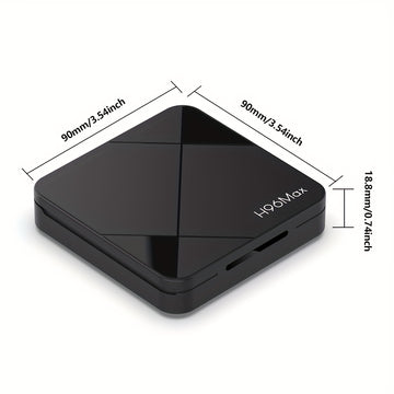 Caixa de TV Externa Portátil HD H96Max RK3518