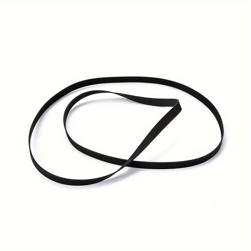 10 unidades de cinturones de goma negra de alta calidad para platos giradiscos - Superficie suave y duradera para reproductores de discos fonográficos, accesorio para platos giradiscos de vinilo | Cinturón de superficie suave | Construcción duradera, acc