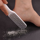 1 pieza, eliminador y raspador de luz muerta de doble cara, herramienta de cuidado de pies ergonómica manual con superficie texturizada para un suave beige claro, cuidado de talones y dedos del pie, no necesita electricidad, diseño portátil para uso domé