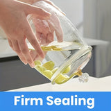 Juego de 4 frascos de dulces con cucharitas, frascos de plástico de 90 oz con tapa, contenedores de acrílico transparente para galletas sellados, recipientes resistentes de boca ancha, ideales para buffet de dulces, escritorio de oficina o mesa del hogar