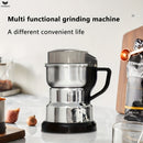 Molinillo de Café Eléctrico de Acero Inoxidable VIVIDAY con Mango - Máquina de Moler Multifuncional para Especias, Granos y Condimentos, Protección contra Sobrecalentamiento, Operación de Un Toque, Enchufe Estadounidense, Molinillo de Alta Potencia de 12