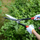 Tijeras de jardinería de alta calidad - Tijeras telescópicas con mango largo que ahorran trabajo, con agarre ergonómico antideslizante para césped, árboles frutales, hierba y ramas altas - Hojas de acero aleado duraderas, tijeras de poda para jardín, her