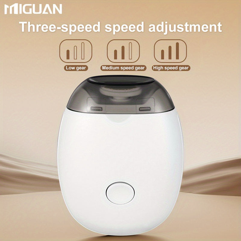 Portátil Cortaúñas Eléctrico, Herramienta de Manicura con 3 Velocidades Ajustables, Batería de Litio Recargable USB, Iluminación Luminosa y Bajo Ruido