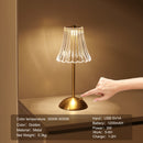 1pc Lámpara de Mesa Metálica Elegante con Control Táctil y Batería Recargable USB - Iluminación Ambiental Ajustable, Acabado en Latón Pulido para Sala de Estar, Dormitorio, Estudio, Comedor y Bar, Lámpara de Mesa Recargable