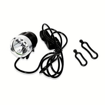 Lámpara para arte de uñas y teléfono - Luz LED alimentada por USB con cabeza ajustable, mango ergonómico y diseño duradero negro, lámpara de uñas, luz elegante, acabado metálico