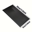 Alfombrilla de barra de PVC para bartenders, lavable a mano, ideal para bares en casa y restaurantes, secado rápido para mostradores y café