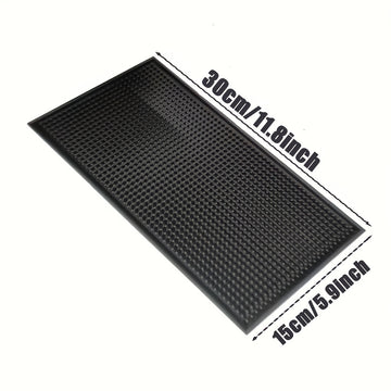 Alfombrilla de barra de PVC para bartenders, lavable a mano, ideal para bares en casa y restaurantes, secado rápido para mostradores y café