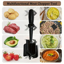 1pc, Picadora De Carne Portátil, Mezclador De Ensalada De Frutas, Molinillo De Arroz Y Pala, Machacador De Carne De Cocina Para Carne, Carne Molida, Pavo, Picadora De Hamburguesas, Liquidación De Utensilios De Cocina, Accesorios De Cocina Para El Hogar