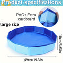 Bañera Portátil Plegable para Pies - Diseño de PVC Resistente con Relleno Rápido y Abertura Superior, Ligera para Piscinas Elevadas, Jacuzzis y Spas - Sin Necesidad de Electricidad, Fácil Almacenaje y Limpieza, Material de Alta Calidad