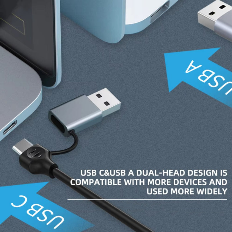 Adaptador de Tarjeta de Red Tipo C USB a RJ45 con Cable Ethernet LAN de 100Mbps para Nintendo Switch y Portátil Macbook, 1 pieza