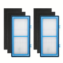 6pcs, 2 Filtros HEPA + 4 Prefiltros De Carbón Para La Serie De Filtros De Aire Total Holmes AER1 Reemplazo De Filtro HAPF30AT Y HAP242-NUC