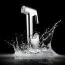 Kit de ducha portátil de alta presión para 30 hogares | Pistola de limpieza de baño y inodoro con manguera y soporte de pared | Boquilla de limpieza automática para ducha, mascotas y pañales | Potente chorro para el cuidado del baño de mujeres | Diseño d