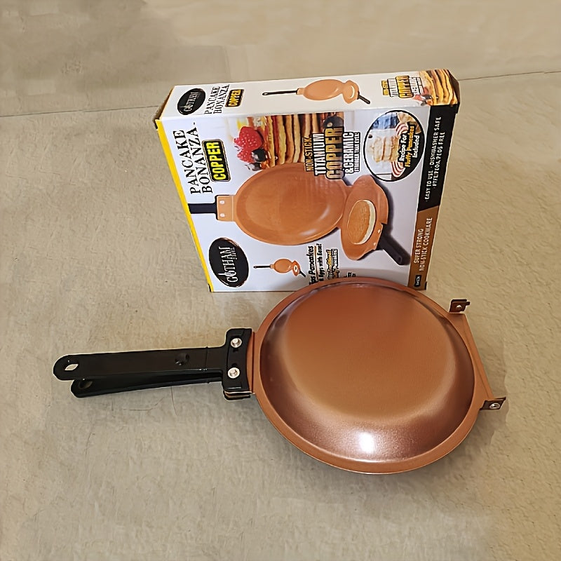 EZDEXIAOWU -HB, un molde para pasteles, un sartén plegable mexicano, un sartén de doble cara, un sartén plegable para desayuno, perfecto para cocinar todos los días (se recomienda cocinar a fuego medio o bajo, utilizando una espátula de silicona).