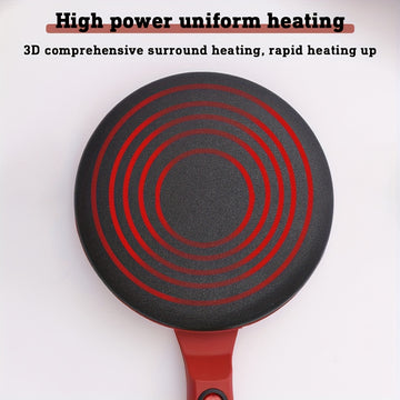 Forma de Panqueques Antiadherente de Un Solo Lado con Control Inteligente de Temperatura - Fácil de Limpiar, ¡Perfecto para Principiantes, Ideales para Panqueques, Rollos Primavera y Más! Aparato de Cocina Doméstico | Accesorio Elegante para la Cocina |