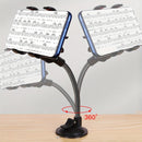 1pc Soporte Giratorio 360° para Guitarra con Base de Ventosa Fuerte - ABS , Ideal para Actuaciones en Vivo y Grabación de Videos, Práctica Musical y Uso en Escritorio, Accesorio Moderno | Montaje Seguro con Succión