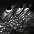 Staaricc luces solares para valla de 2/6 piezas, luces solares para terraza, luces colgantes solares para paredes, iluminación decorativa perfecta con 6 LEDs para jardín, garaje y escalera al aire libre, sensor inteligente - luz sensible