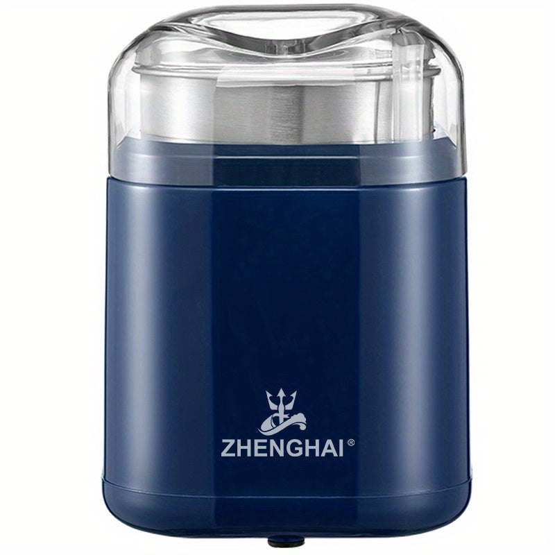 ZHENGHAI 200W Molinillo Eléctrico de Especias - Compacto, Rápido y Fácil de Moler para Granos de Café, Especias Secas, Frutos Secos. Procesador de Alimentos, Mezclador de Alimentos - Incluye Atrapa Polen y Cepillo de Limpieza!